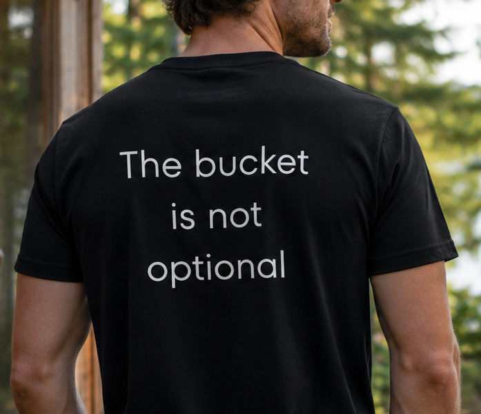 NASS "The Bucket is NOT Optional" Men's T-Shirt