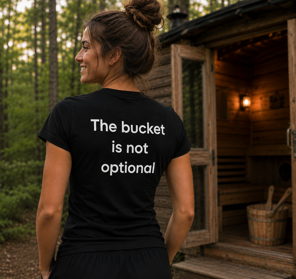 NASS "THE BUCKET IS NOT OPTIONAL" Women's T-shirt